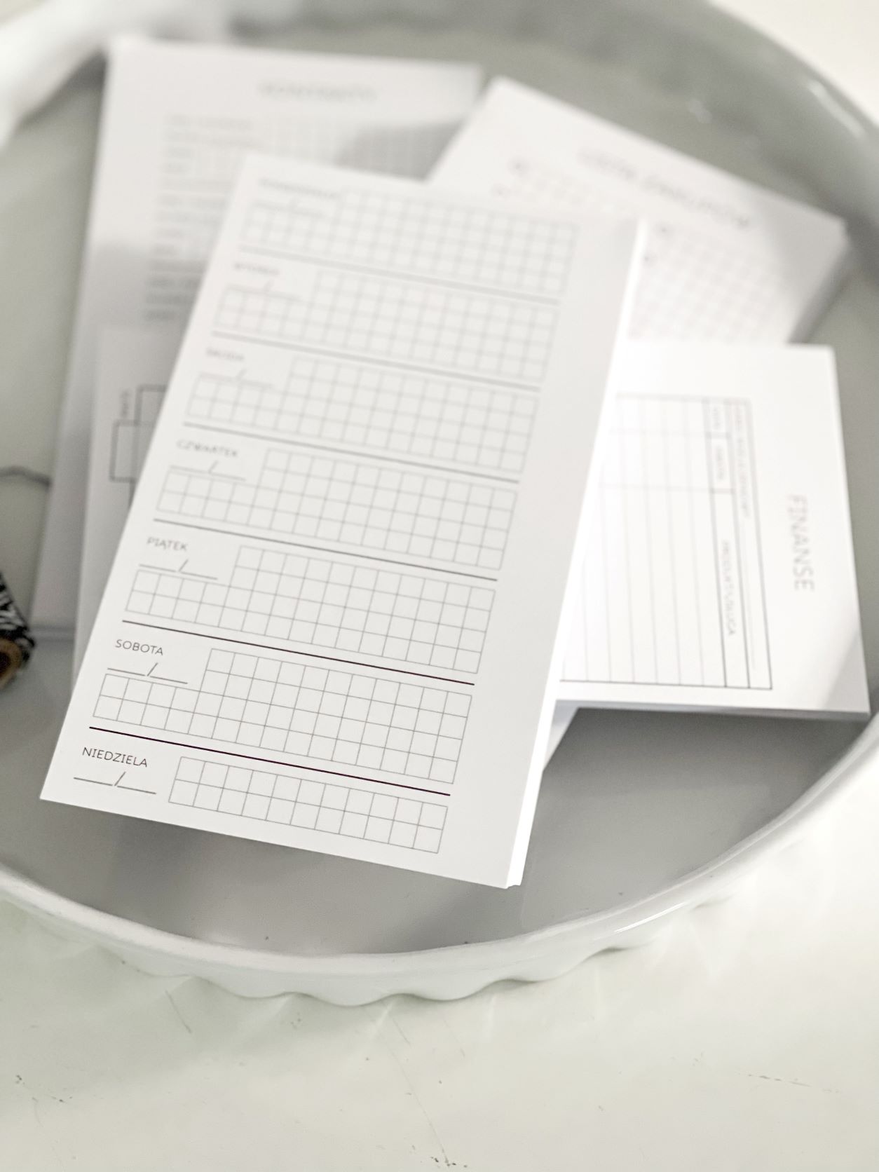 Wkład plannerowy Planner Tygodniowy A4 do organizerów