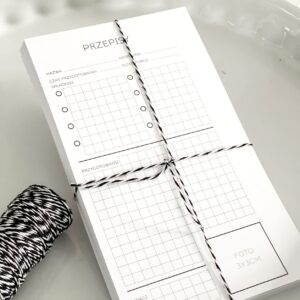 Alternative view of Wkład plannerowy Przepisy - 9,5x17 cm do organizerów