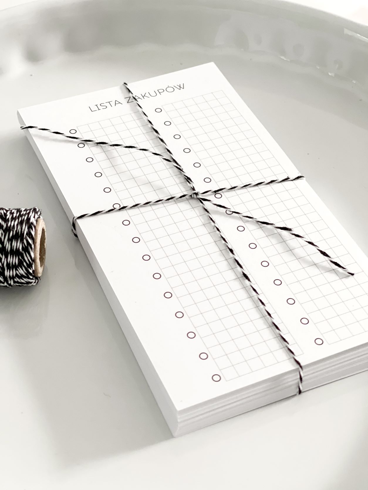 Wkład plannerowy Lista Zakupów - 9,5x17 cm do organizerów