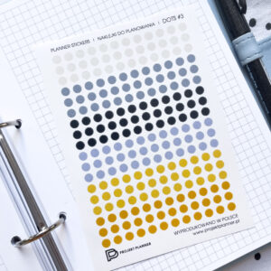 Naklejki do planowania - DOTS #3