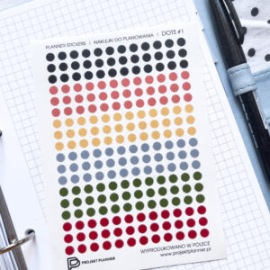 Naklejki do planowania - DOTS #1