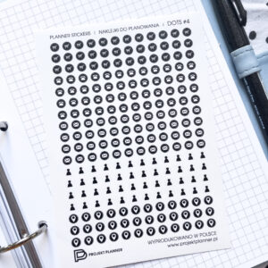 Naklejki do planowania - DOTS #4
