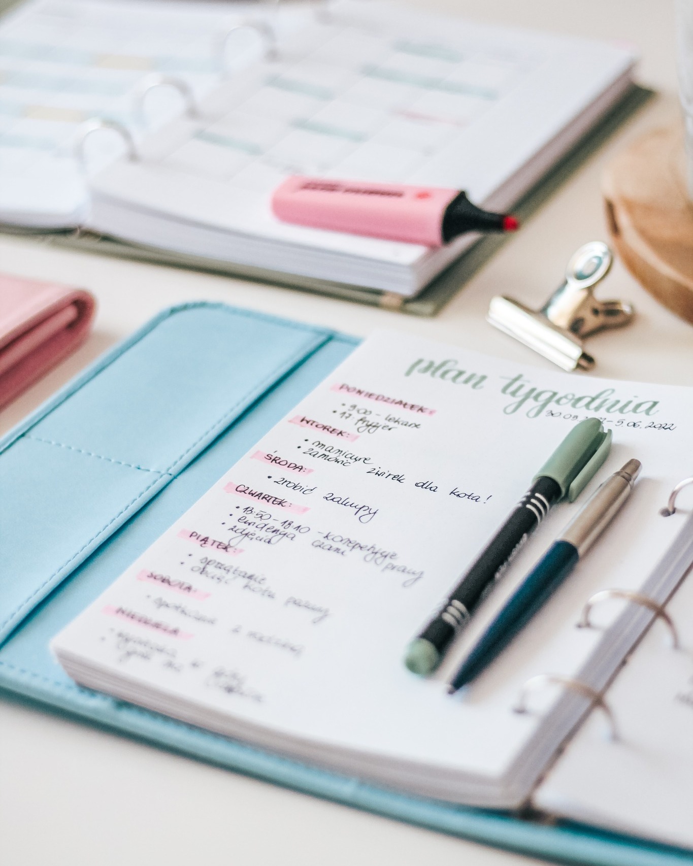 Wkład do organizerów kropki - bullet journal A5 - obrazek 3