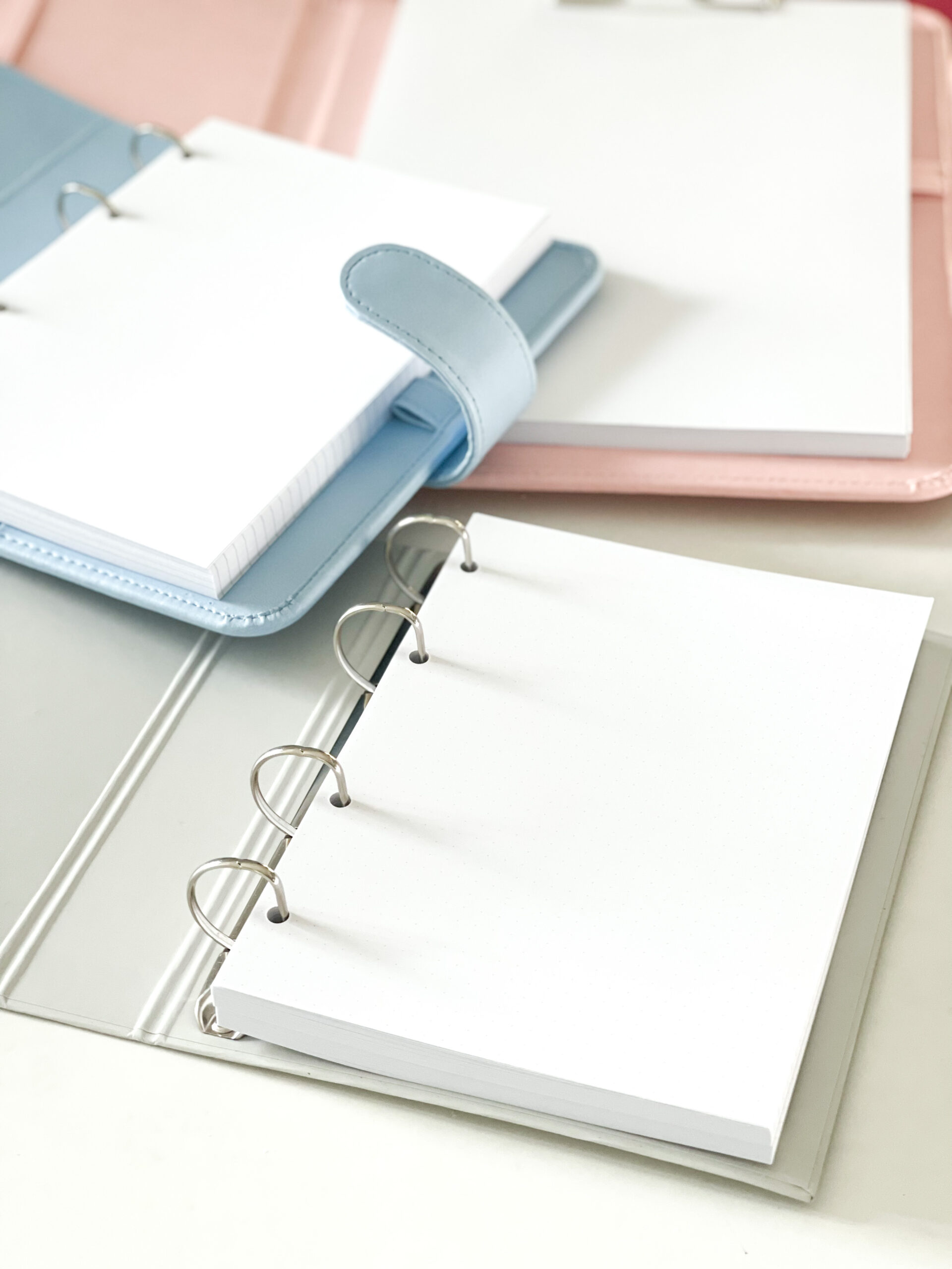 Organizer Eukaliptus A5 z wkładem kropkowym - obrazek 3